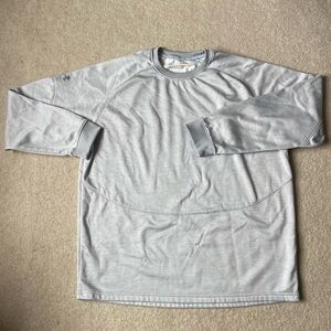 Under Armour Light Gray Pullover Sweater, Men’s size XL